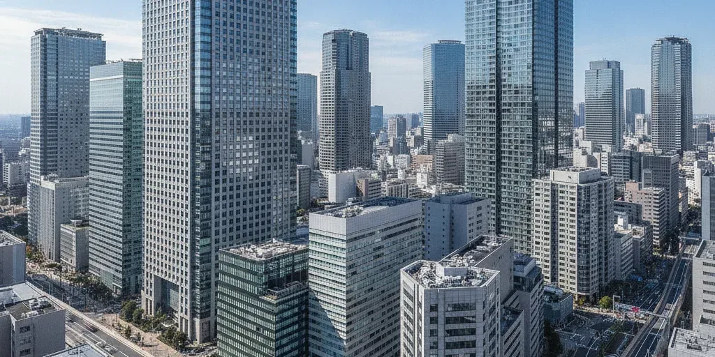 新宿区(西新宿・新宿)のオフィスビル街 - オフィス賃貸東京